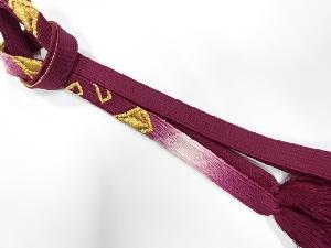 正絹　手組帯締め